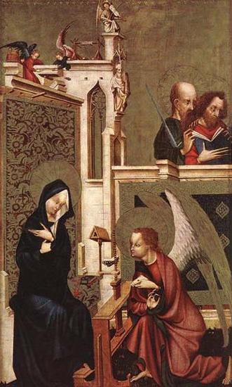 MASTER of Heiligenkreuz Annunciation oil painting image